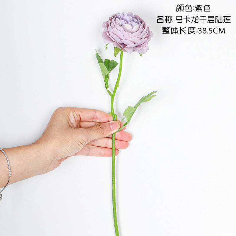 INS Macaron Rose/macaron rosette/ best for Home Decoration Wedding Flower Road Leading Flower Wall MW66775