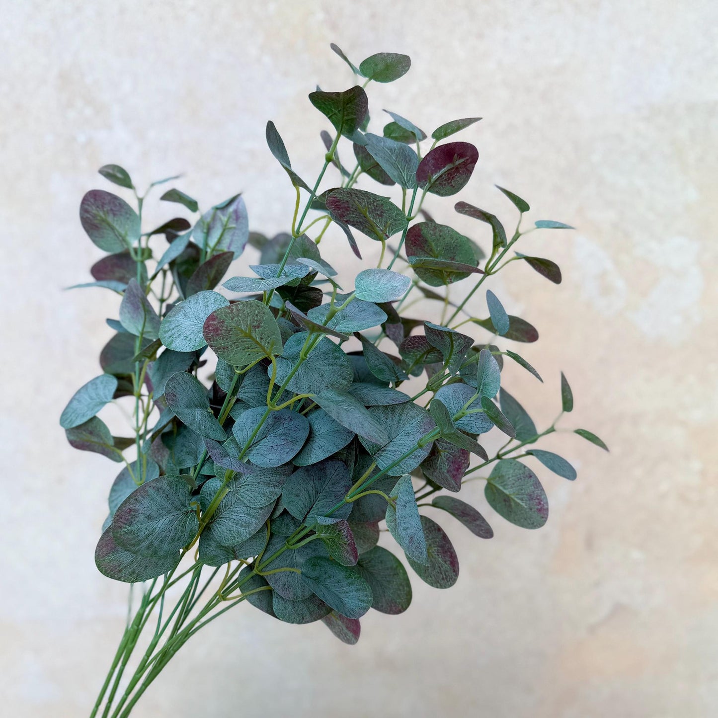 Dusty Green Eucalyptus Branch - Faux Autumn Green Silver Dollar Eucalyptus, Home Decor, Garden Decor, Wedding Bouquet,DIY Bridal Accessories