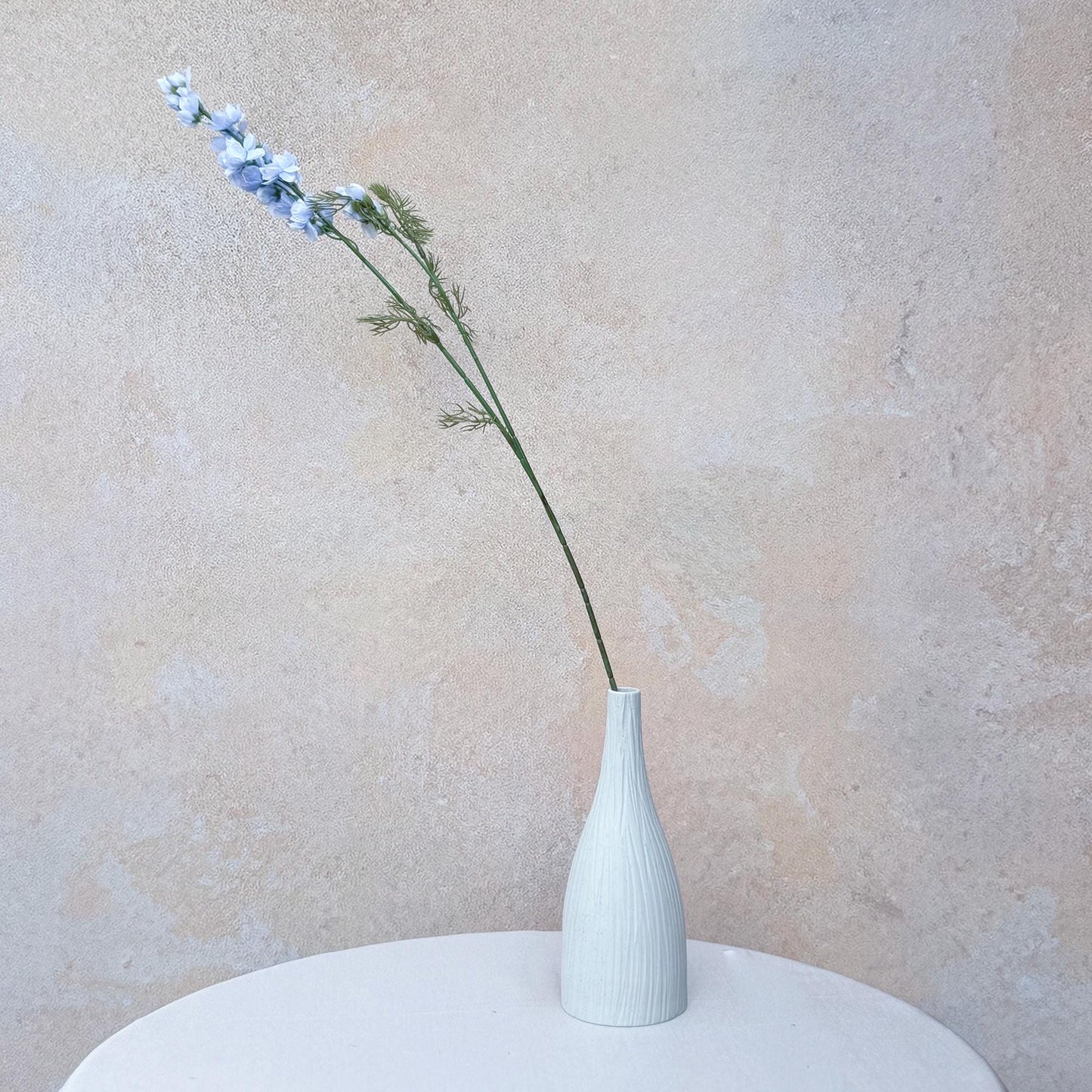 Long Sky Blue Larkspur Branch, Light Blue Silk Larkspur Gift for Home Decor, Window Display, Wedding Design, DIY Work, Arch Designing