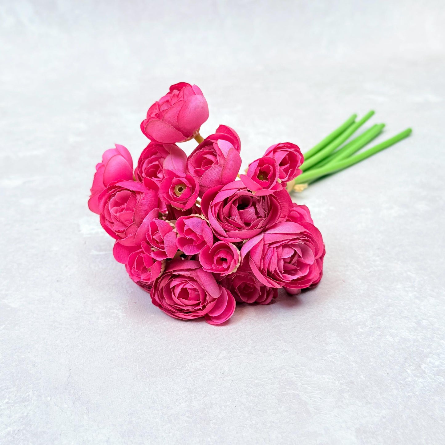 Rose Red Rose Stems β Faux Flower Bundle Perfect For DIY Wedding Bouquet, Wreath Design, Silk Ranunculus Centerpiece, Crafts & Arrangements