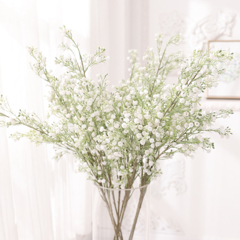 Plastic baby's breath/wild baby's breath best for Home Decoration wedding bouquet designing ,table arrangement, garden decoration