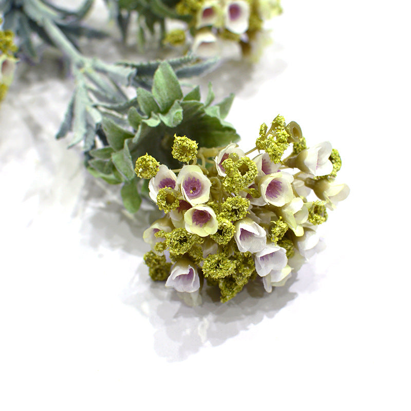 Silk Lobularia /silk sweet alyssum/3 heads Sweet Alyssum best for home decoration wedding decoration flower arrangement