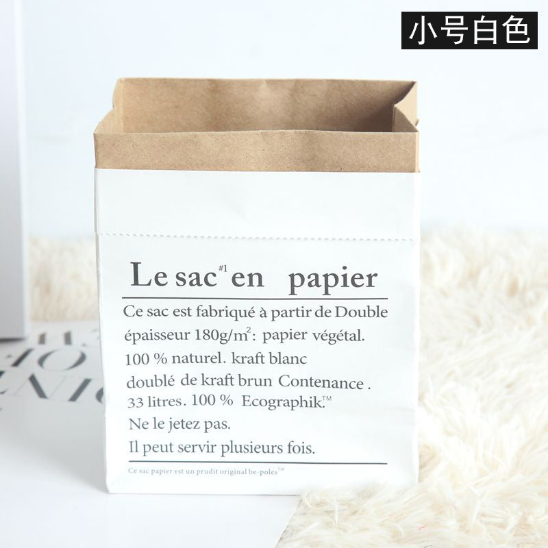 INS craft paper take bag/paper bags /mini paper bag/Nordic style vase MW90888