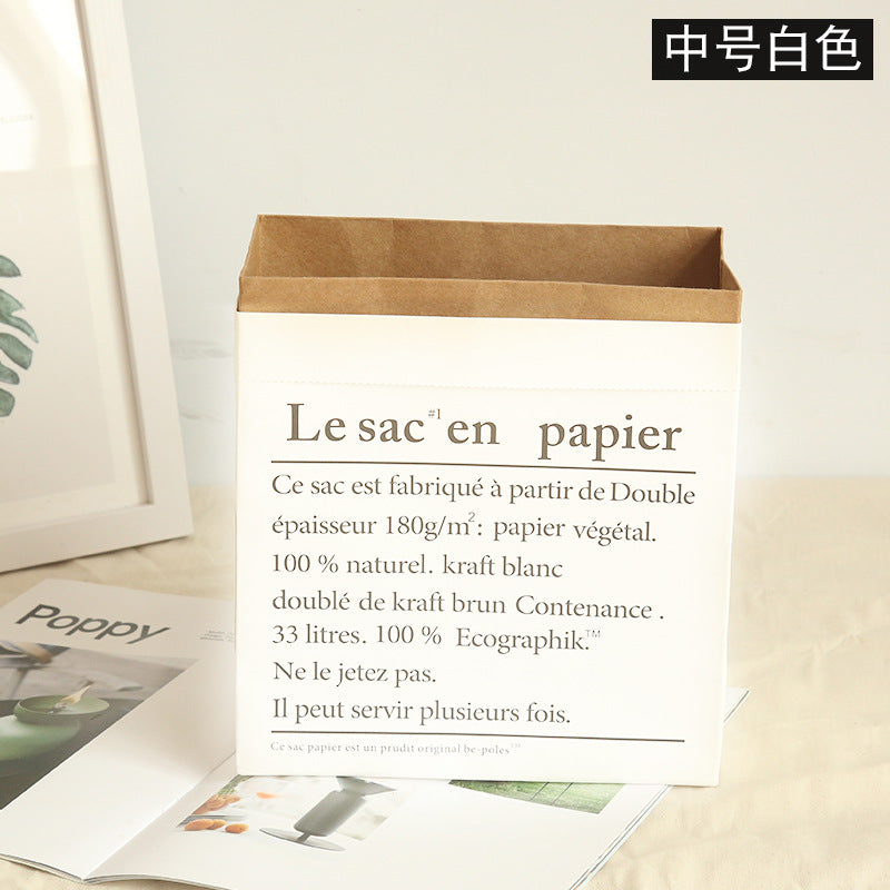 INS craft paper take bag/paper bags /mini paper bag/Nordic style vase MW90888