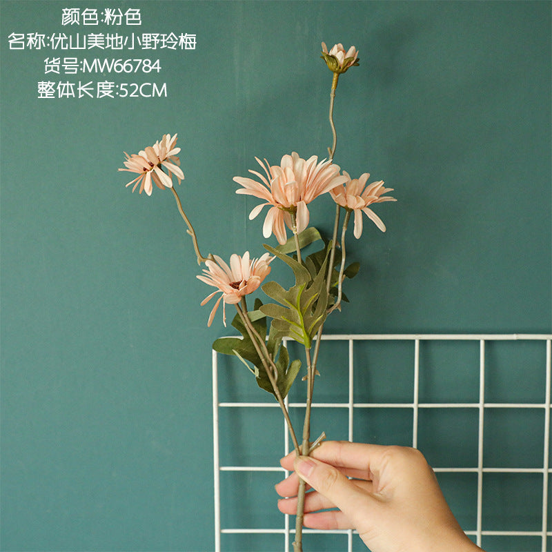 Silk Chrysant/artificial Chrysant/ best for wedding decoration home decoration  INS style holding flowers MW66784