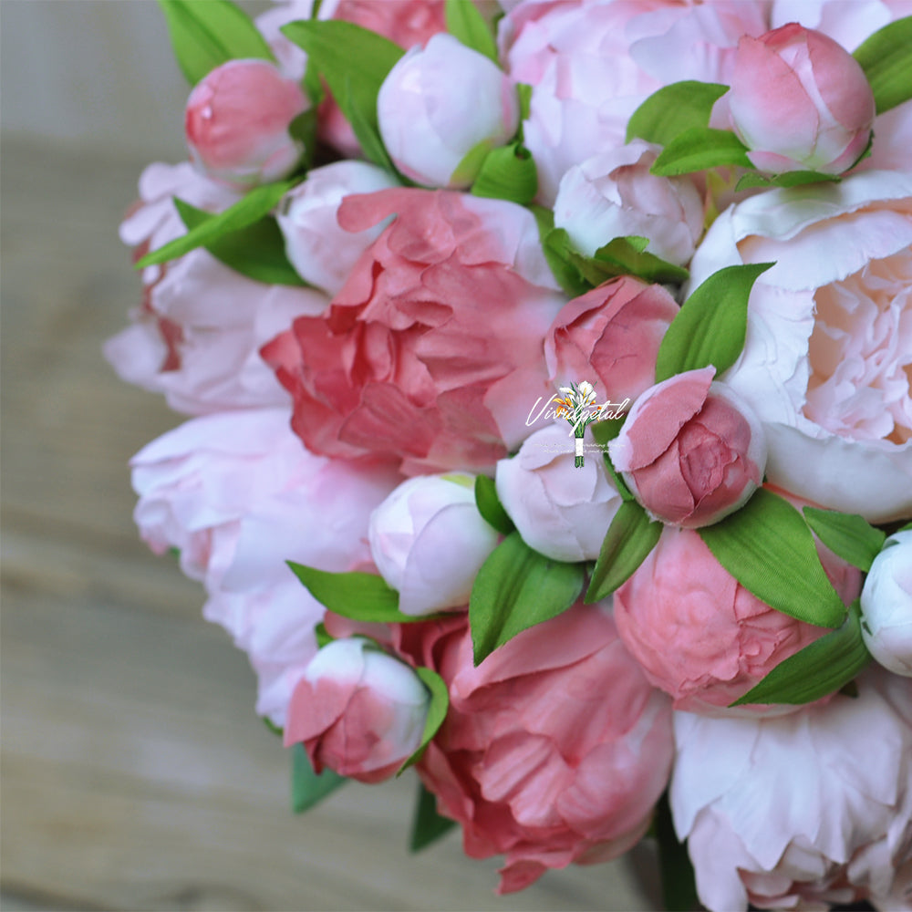 Rustic dusty rose peony bouquet/double peony bouquet/peony ball/peony bouquet/wedding bouquet/bridal bouquet/bridesmaids bouquet/home flower arrangement