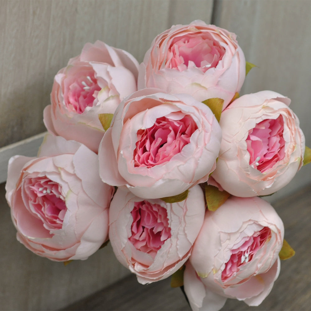 silk peony, silk peony bundle, silk peony bouquet, best for home decoration and wedding designing work