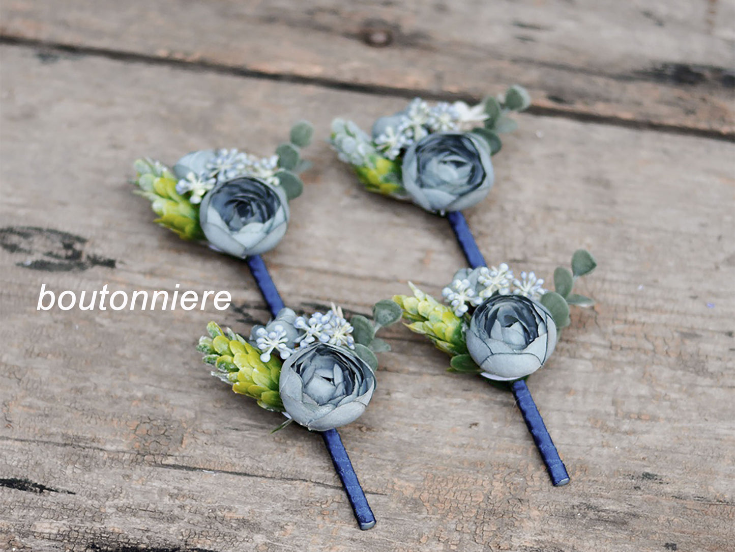 Silk peony bouquet/Vintage blue bouquet/Wild rose bouquet/Retro bouquet for coming April wedding