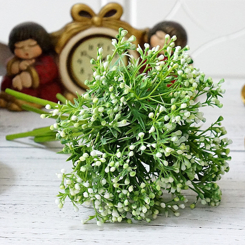 Plastic berry bunch /artificial berry bunch /artificial flowers for home decor, wedding plant walls, landscape decoration