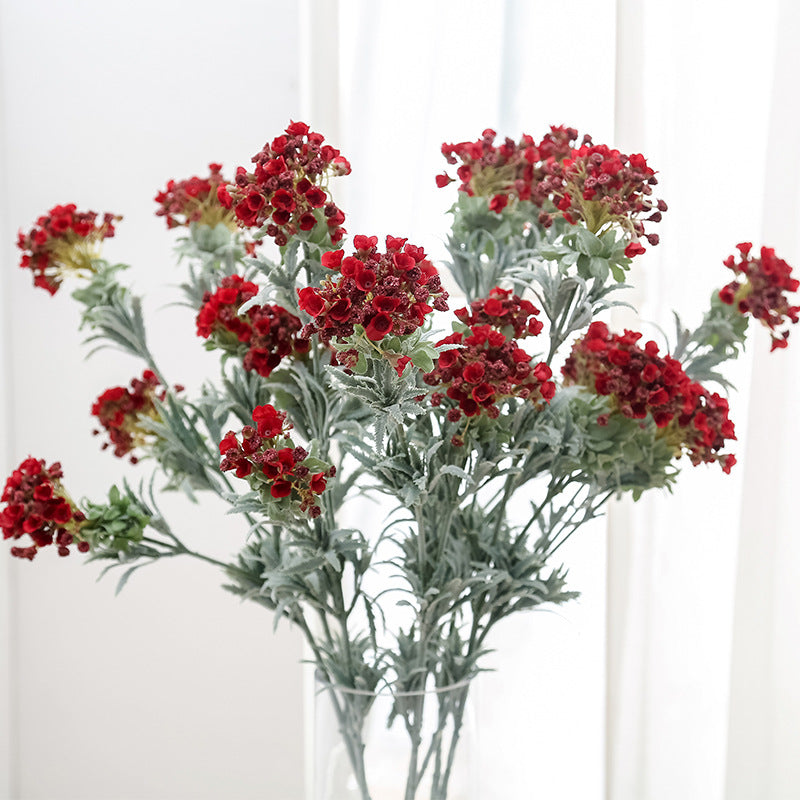 Silk Lobularia /silk sweet alyssum/3 heads Sweet Alyssum best for home decoration wedding decoration flower arrangement