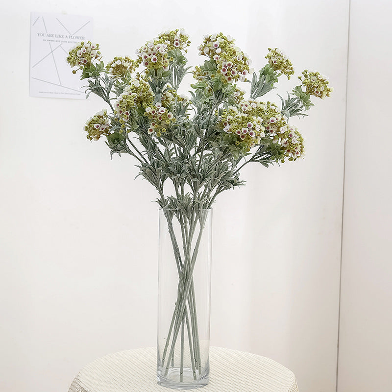 Silk Lobularia /silk sweet alyssum/3 heads Sweet Alyssum best for home decoration wedding decoration flower arrangement