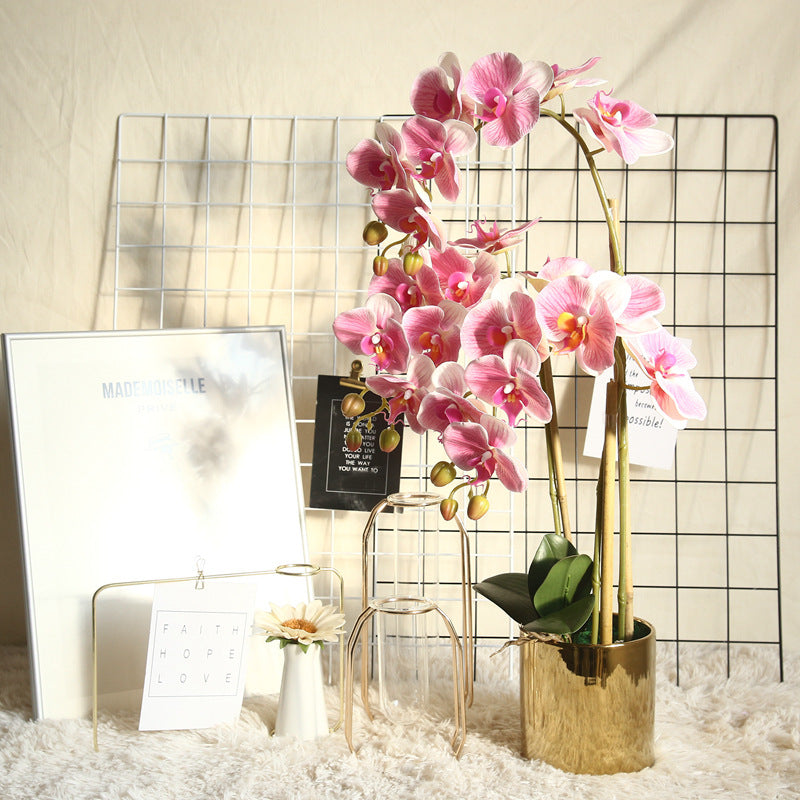 Artificial orchids/artificial orchid flowers/artificial orchid plants/artificial orchid stems artificial orchids for home decor indoor decoration wedding decoration MW18904