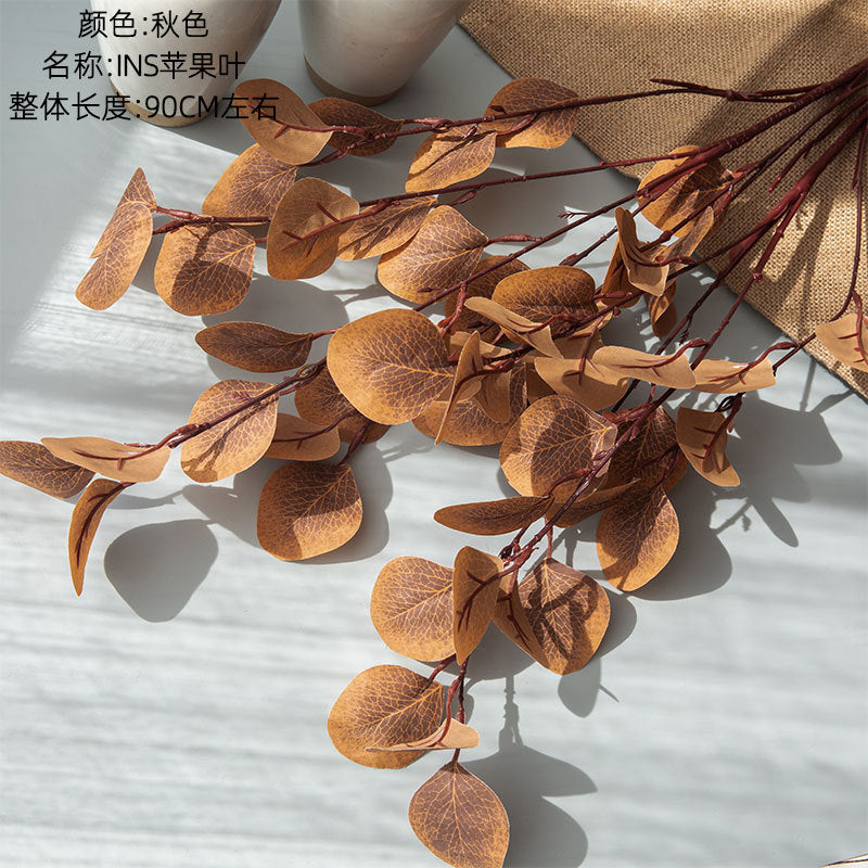 Artificial Eucalyptus leaves/silk Eucalyptus leaves/best for home decoration plant wall artificial flowers MW26642