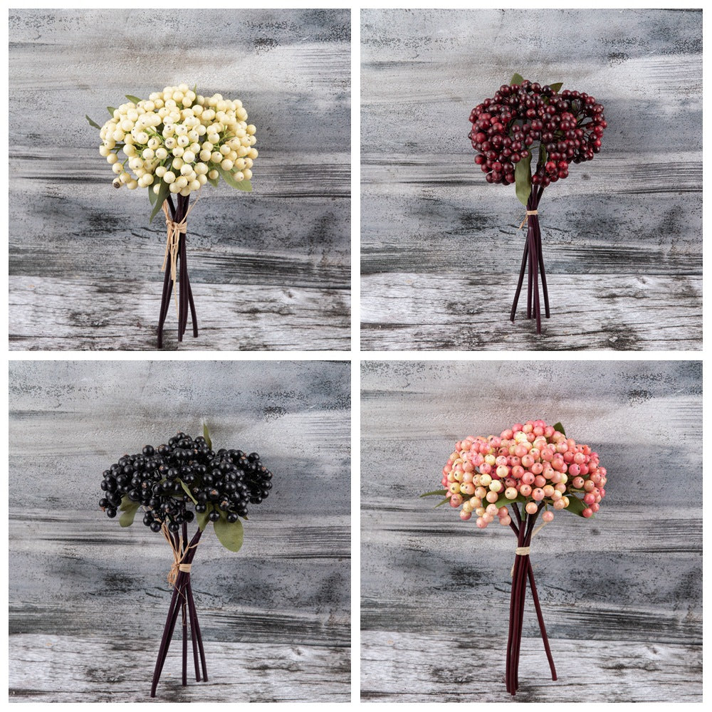 Berry bunch/ foam berry bunch/fake berries bunch/best for home decoration,good do wholesales GF13645