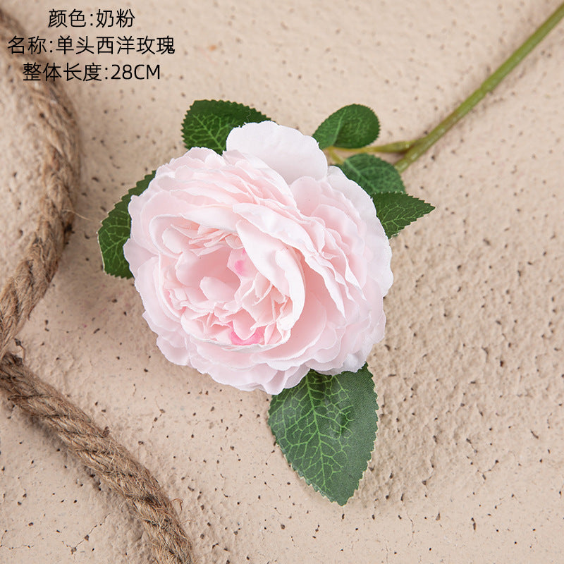 Silk Single-head peony/silk peony/artificial peony for home decoration wedding bouquet artificial flower MW51005