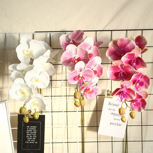 Artificial orchids/artificial orchid flowers/artificial orchid plants/artificial orchid stems artificial orchids for home decor indoor decoration wedding decoration MW18904