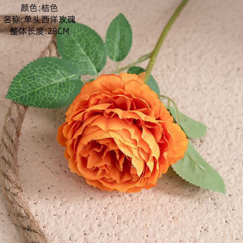 Silk Single-head peony/silk peony/artificial peony for home decoration wedding bouquet artificial flower MW51005