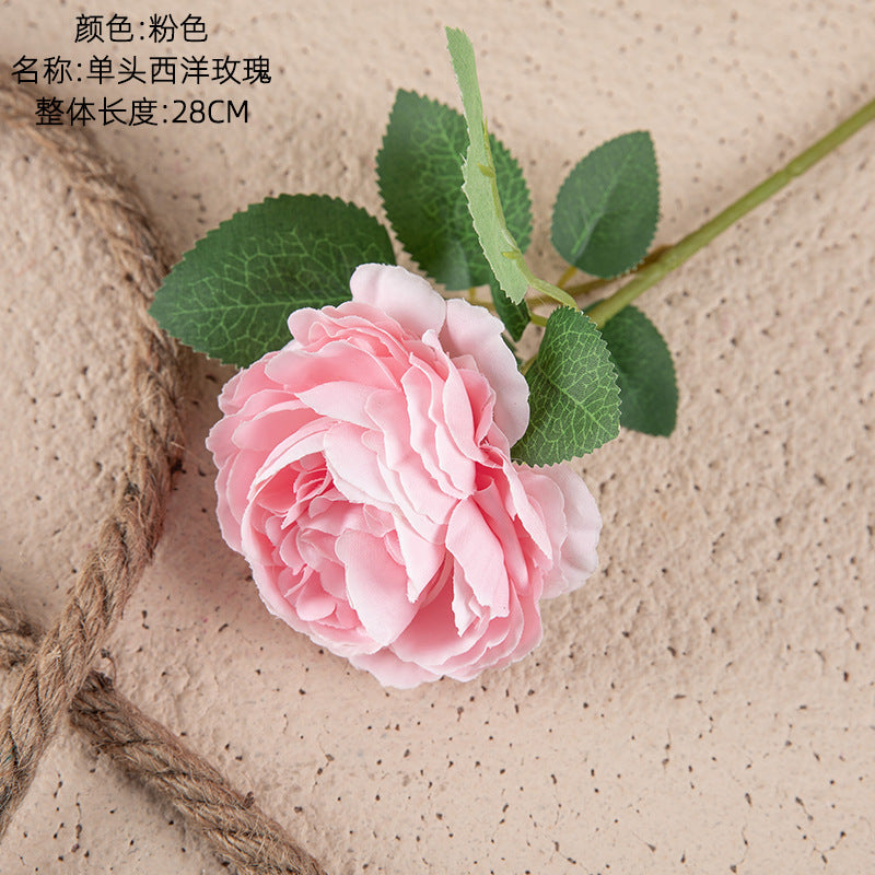 Silk Single-head peony/silk peony/artificial peony for home decoration wedding bouquet artificial flower MW51005