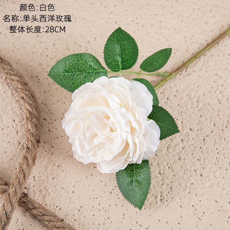 Silk Single-head peony/silk peony/artificial peony for home decoration wedding bouquet artificial flower MW51005