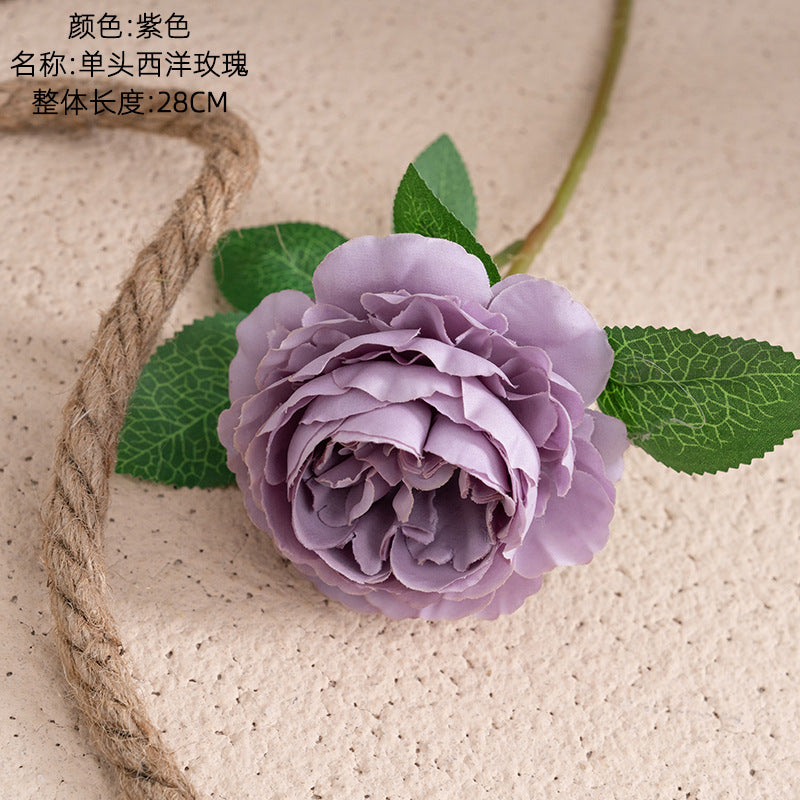 Silk Single-head peony/silk peony/artificial peony for home decoration wedding bouquet artificial flower MW51005