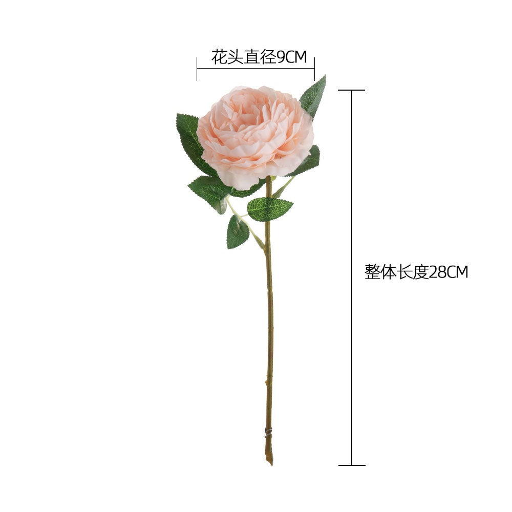 Silk Single-head peony/silk peony/artificial peony for home decoration wedding bouquet artificial flower MW51005