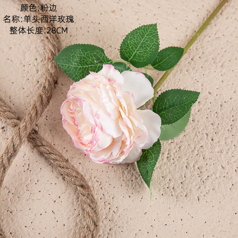 Silk Single-head peony/silk peony/artificial peony for home decoration wedding bouquet artificial flower MW51005