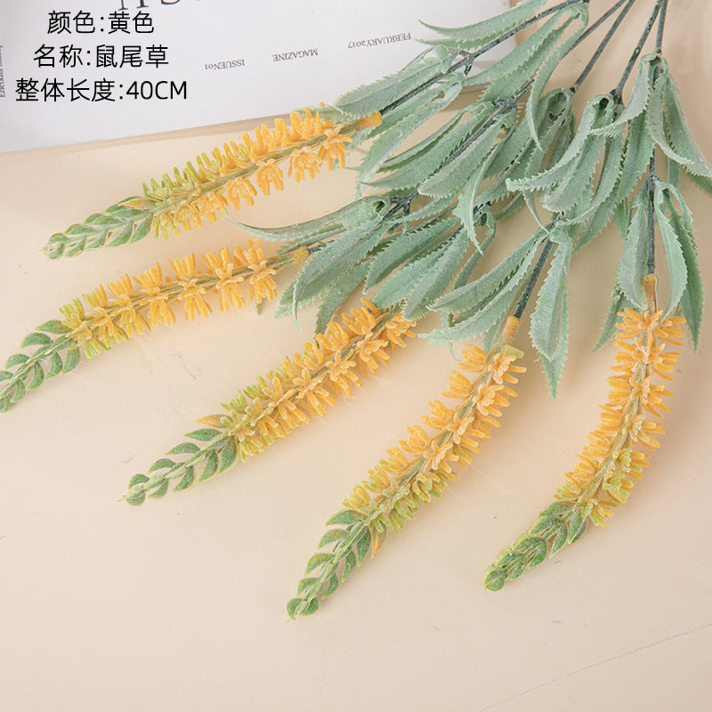 INS Artificial foxtail grass/fake foxtail grass/ artificial flowers for wedding decoration home decoration crafts MW73778