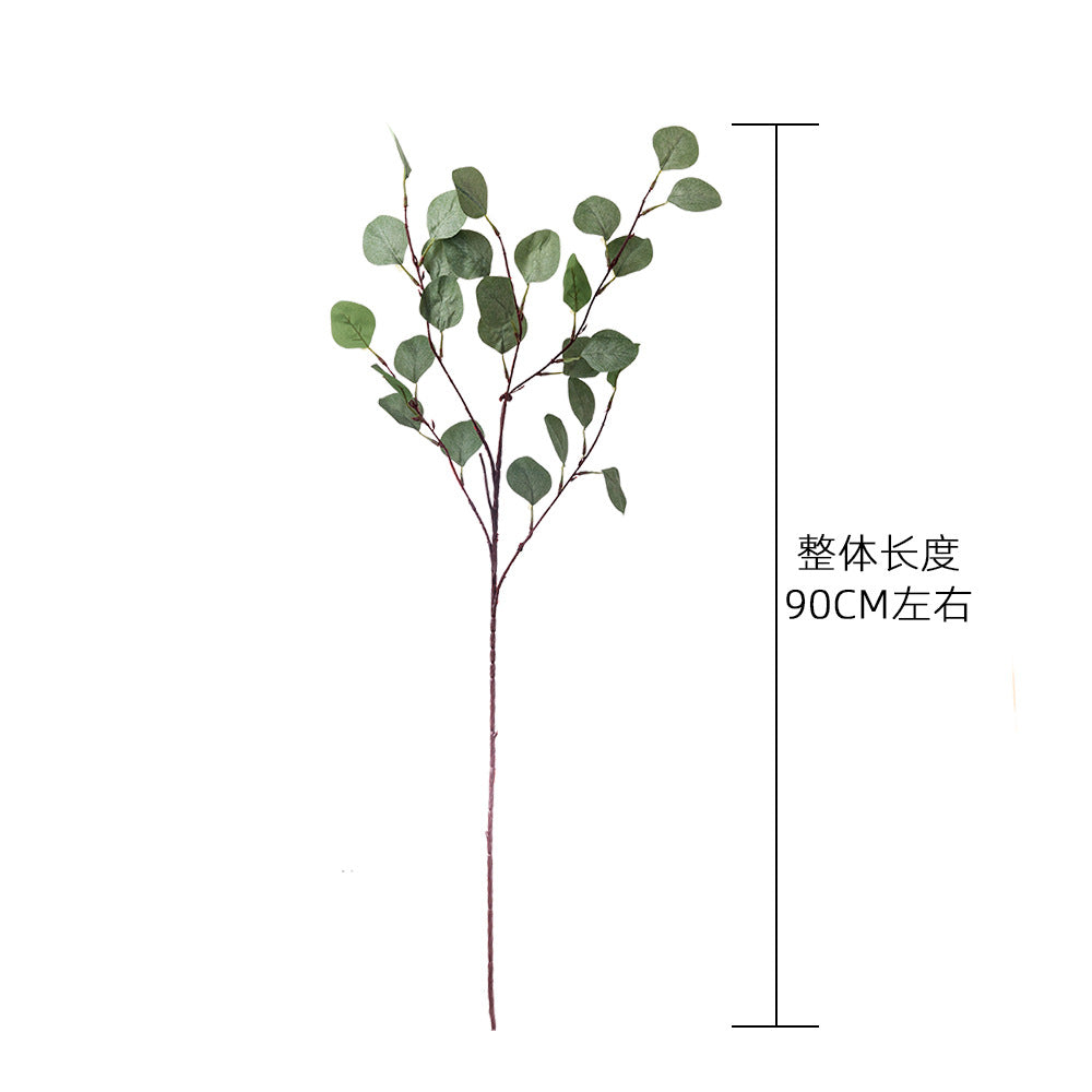 Artificial Eucalyptus leaves/silk Eucalyptus leaves/best for home decoration plant wall artificial flowers MW26642