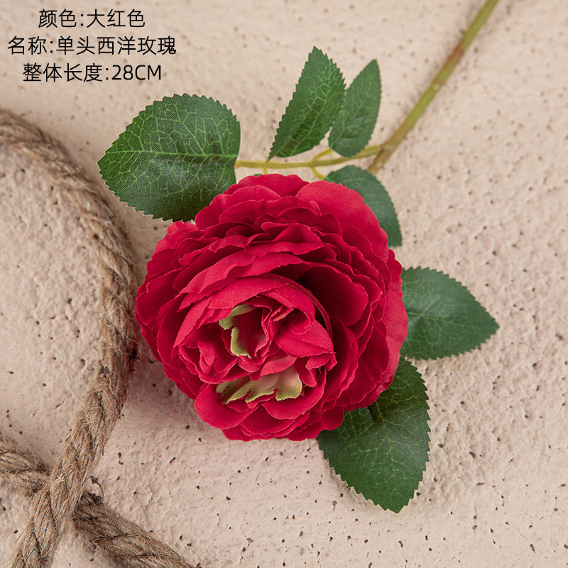 Silk Single-head peony/silk peony/artificial peony for home decoration wedding bouquet artificial flower MW51005