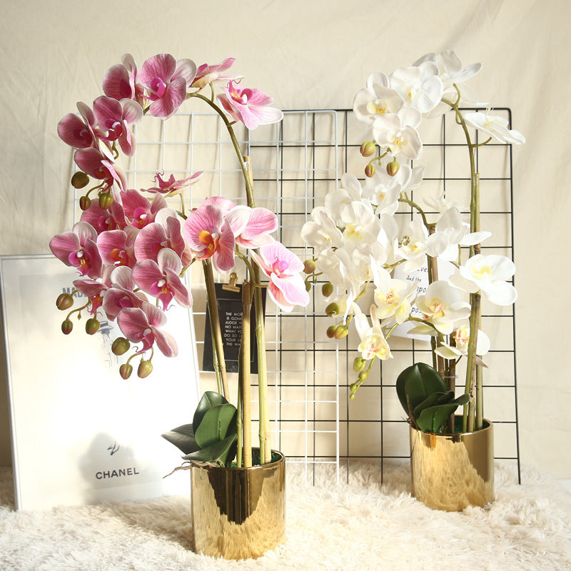 Artificial orchids/artificial orchid flowers/artificial orchid plants/artificial orchid stems artificial orchids for home decor indoor decoration wedding decoration MW18904