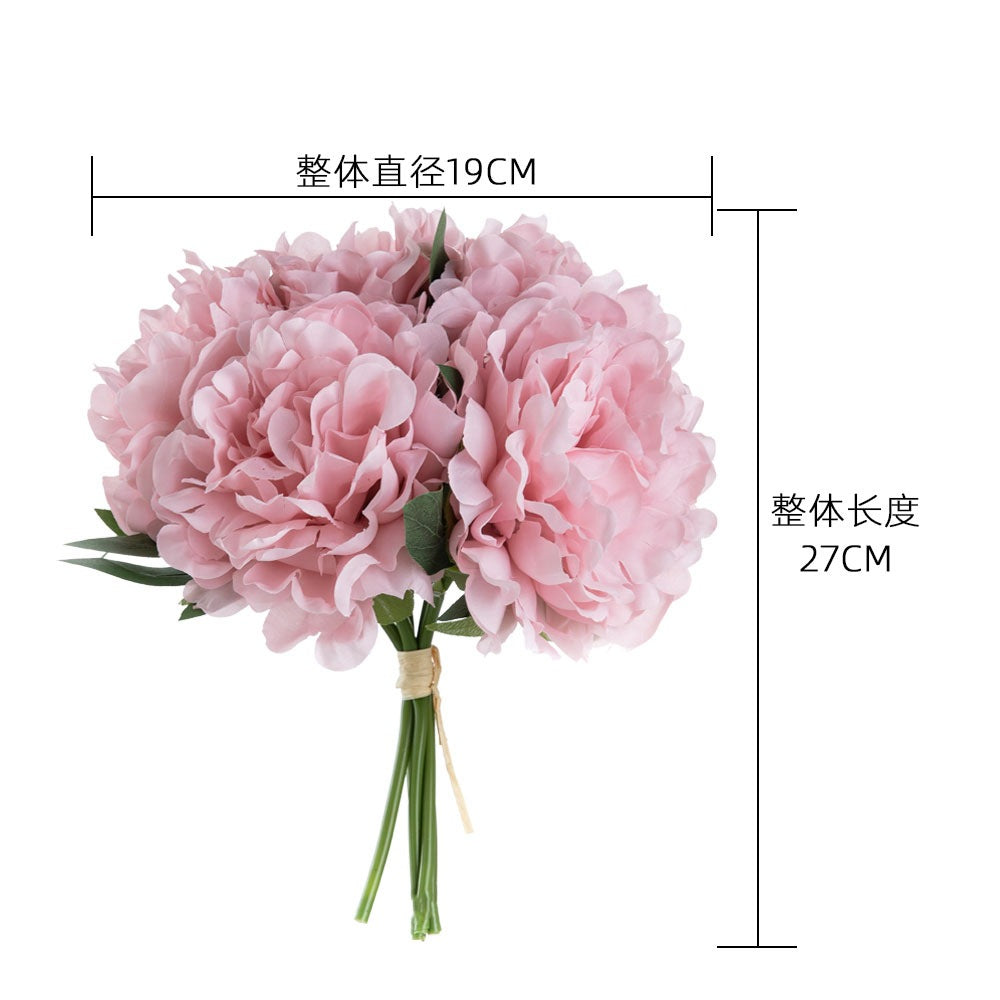 Silk Irene Peony/artificial peony/peony bundle/fake Flower for Wholesale Wedding Flower Home Decoration Crafts MW11221