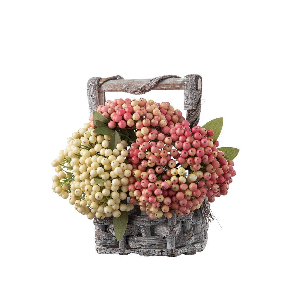 Berry bunch/ foam berry bunch/fake berries bunch/best for home decoration,good do wholesales GF13645