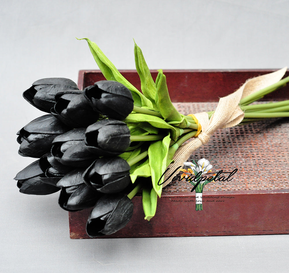 Real touch Tulip/PU tulip/tulip bouquet  Flower for  Home decoration,wedding bouquet designing  Cross border MW01502