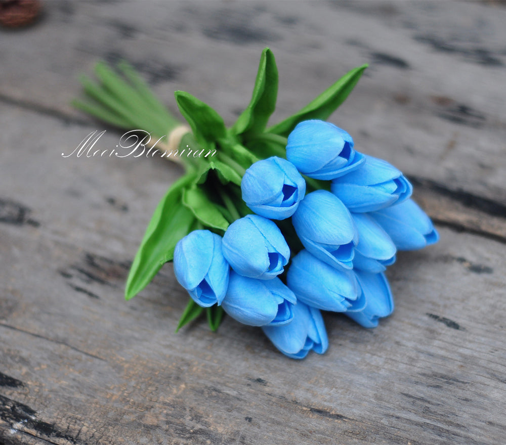 Real touch Tulip/PU tulip/tulip bouquet  Flower for  Home decoration,wedding bouquet designing  Cross border MW01502