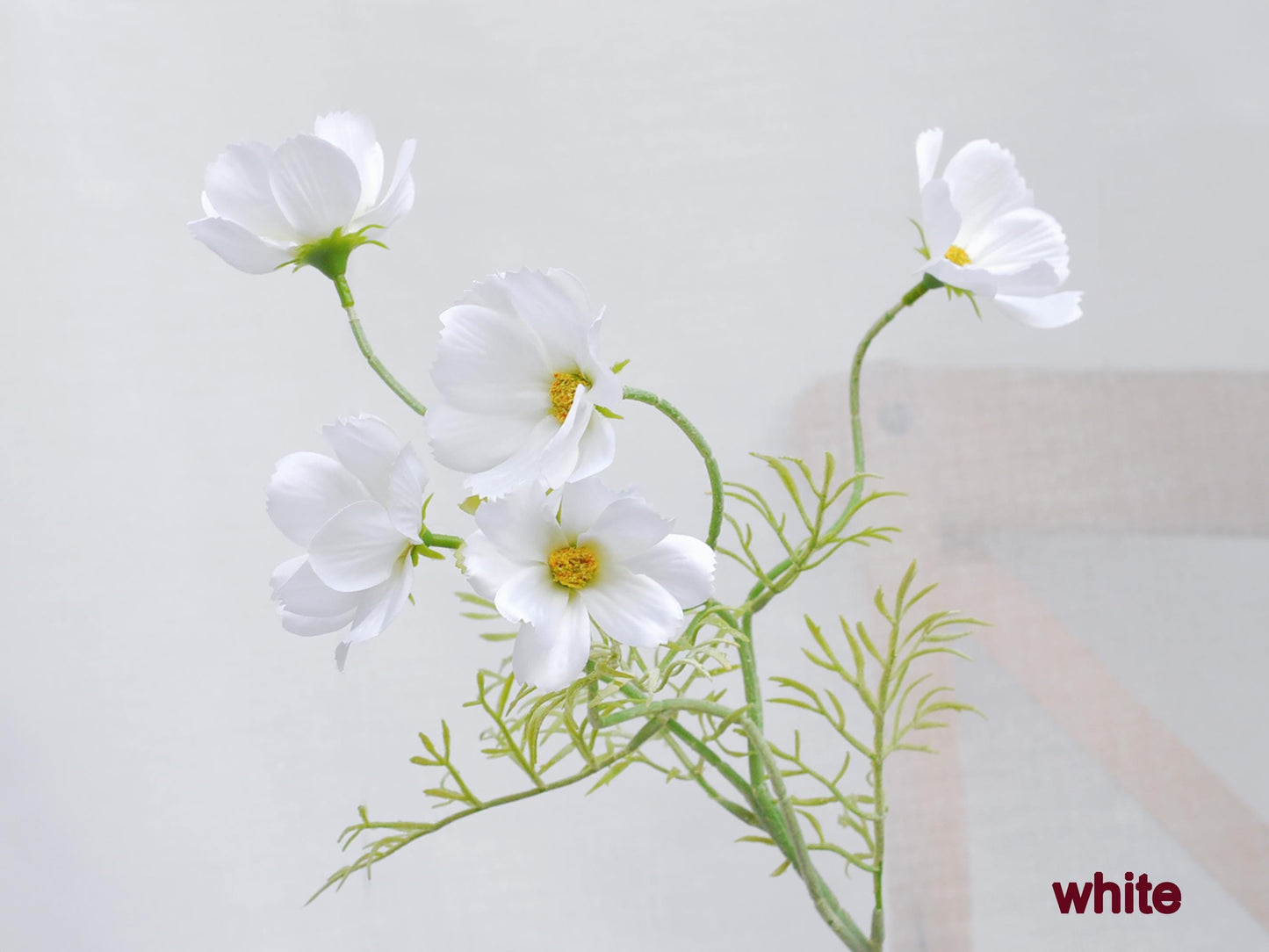 Faux Cosmos Flower/Silk Cosmos Flower/Silk Cosmos Branch/DIY Florals/Center Piece/Home Decor Flowers/Wedding Designing Flowers/Gift For Mom