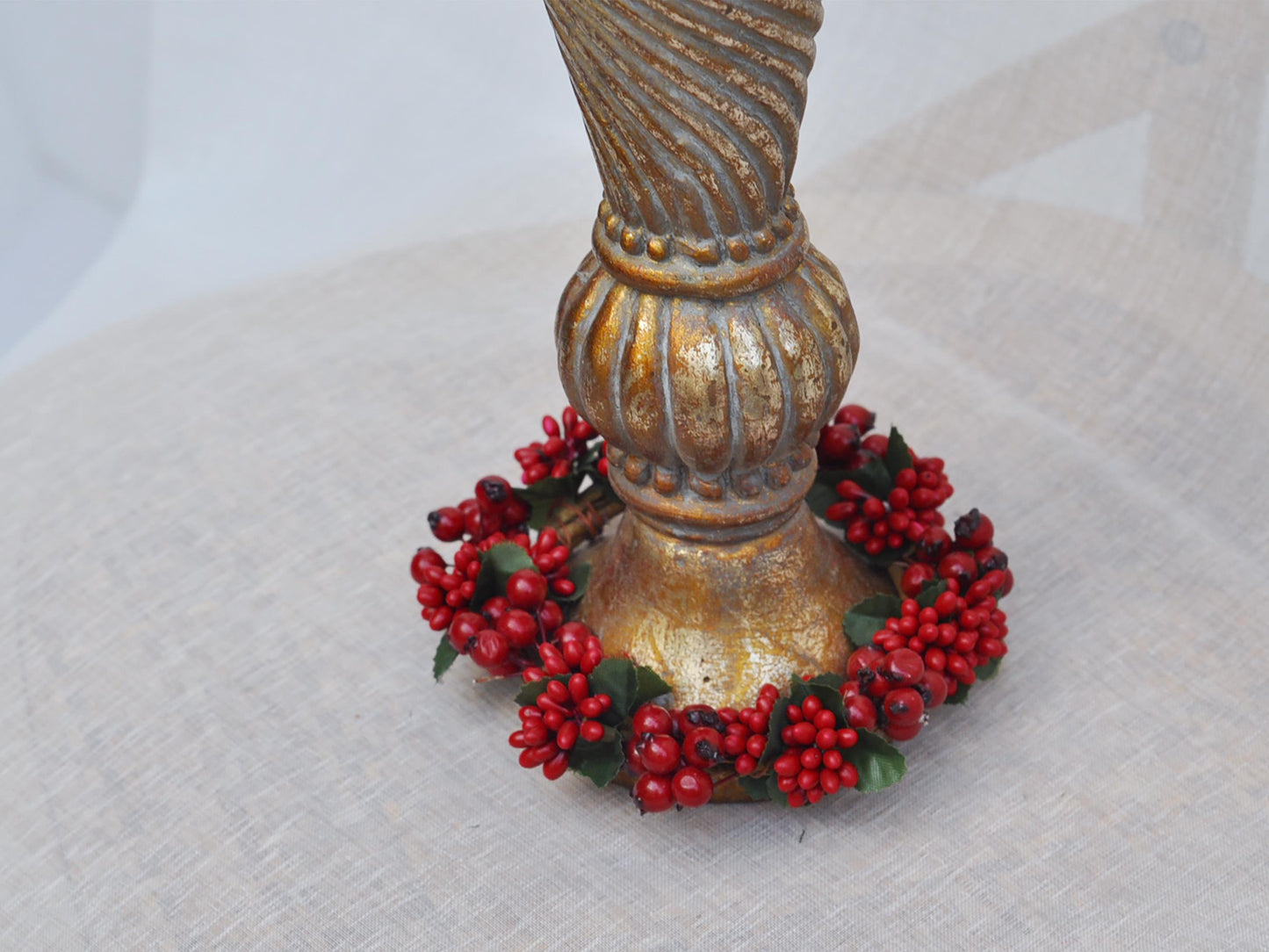 Pip Berry Christmas Candle Ring, Pip Berry Candle Holder, Candle Holder Ring Gift, Christmas Ring Gift For Her Home Decor, Table Runner