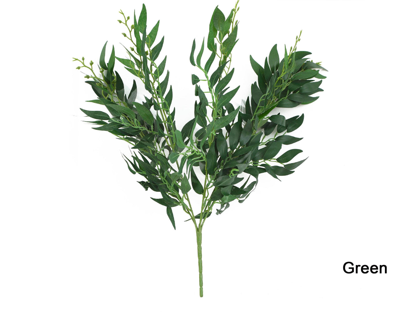 Faux Willow Branch, Silk Willow Foliage, Wild Willow Wreath, Willow Branch for Home Decoration, Wedding Decoration, DIY Wreath Vine Ornament