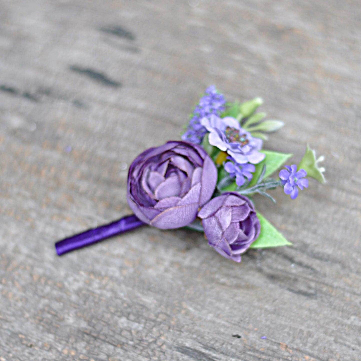 Personalized Royal Purple Rose Pearl Bracelet Wrist Corsage Gift for Bridesmaid, Royal Wedding, Bridal Accessories, Prom Boutonniere Gift