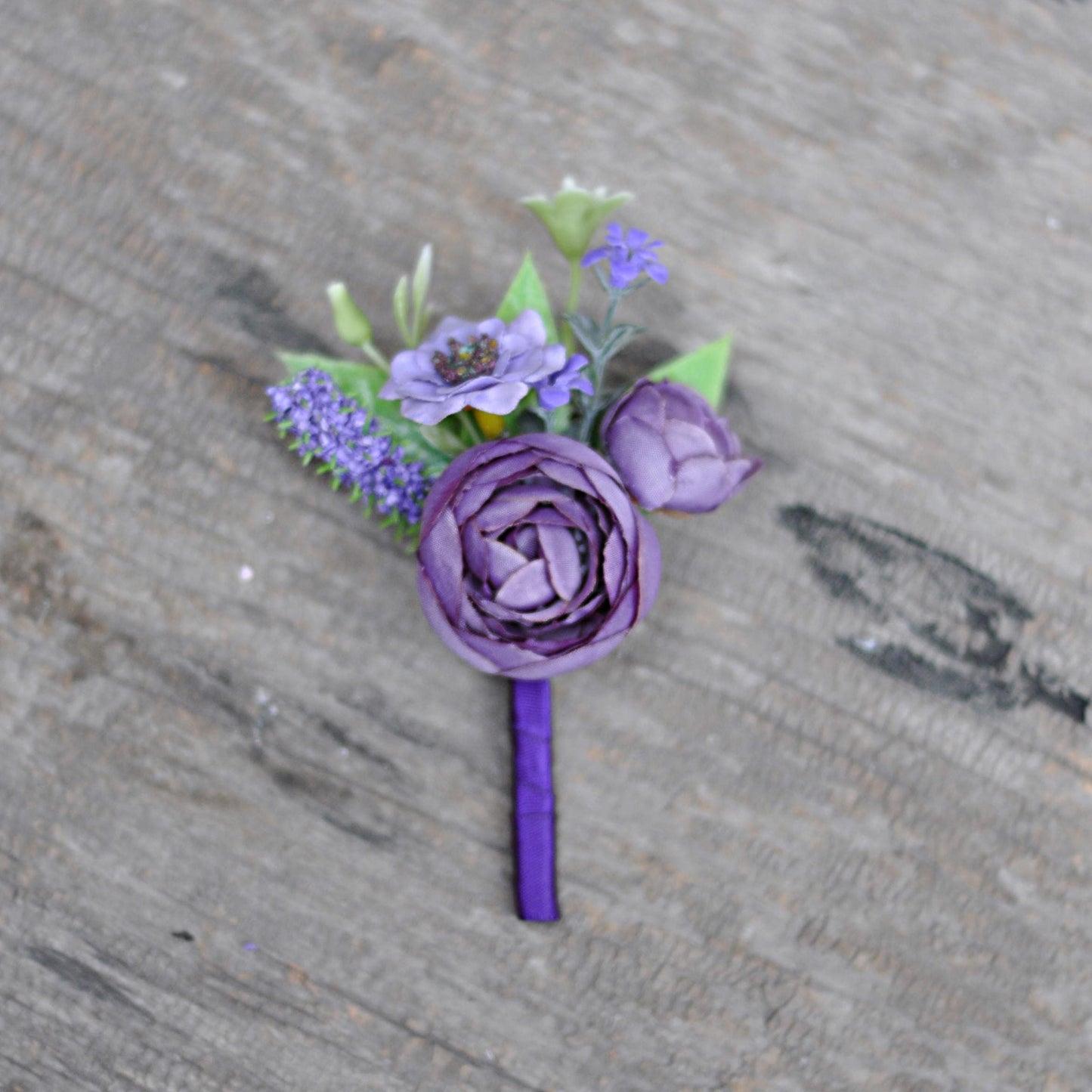 Personalized Royal Purple Rose Pearl Bracelet Wrist Corsage Gift for Bridesmaid, Royal Wedding, Bridal Accessories, Prom Boutonniere Gift