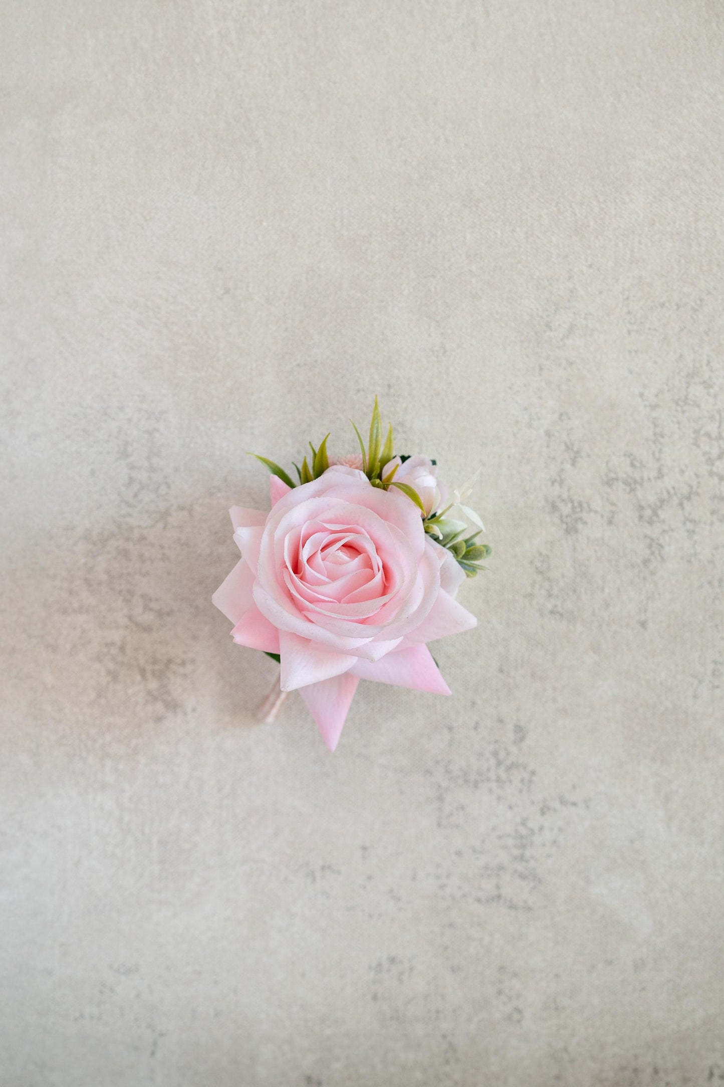 Personalized Real Touch Light Pink Rose Pearl Bracelet Wrist Corsage Gift for Bridesmaid, Prom, Flower Girl, Bridal Shower Accessories Gift