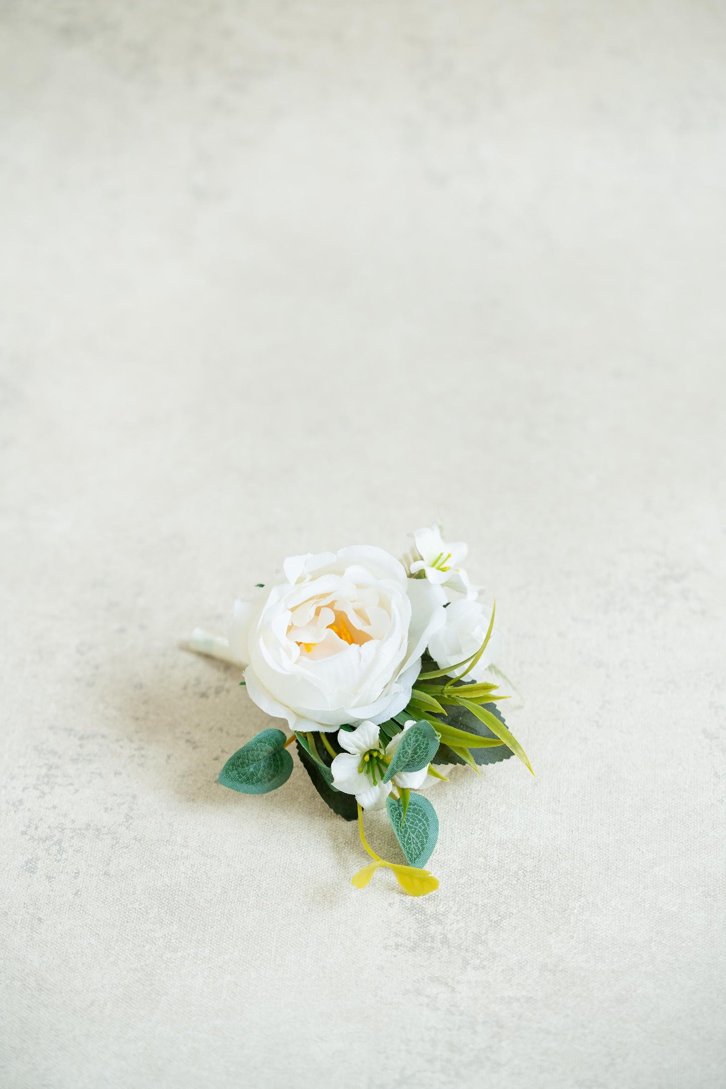 Soft White Rose Pearl Bracelet Wrist Ribbon Corsage Gift for Her Rustic Wedding, Prom, Bridesmaid, Bridal Accessories, Best Man Boutonniere