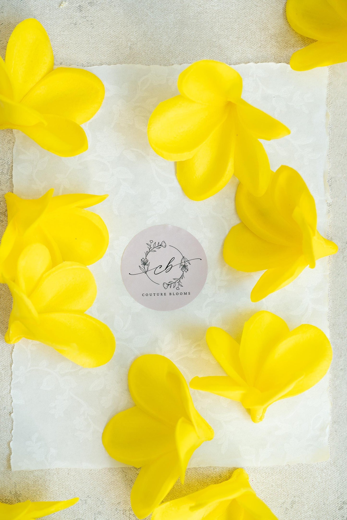 10 PCS Real Touch Yellow Plumeria - DIY Flower Ornament Home Decor, Bathtub, Centerpiece, Headband, Aisle Decor, Wedding, Handmade Hairpin