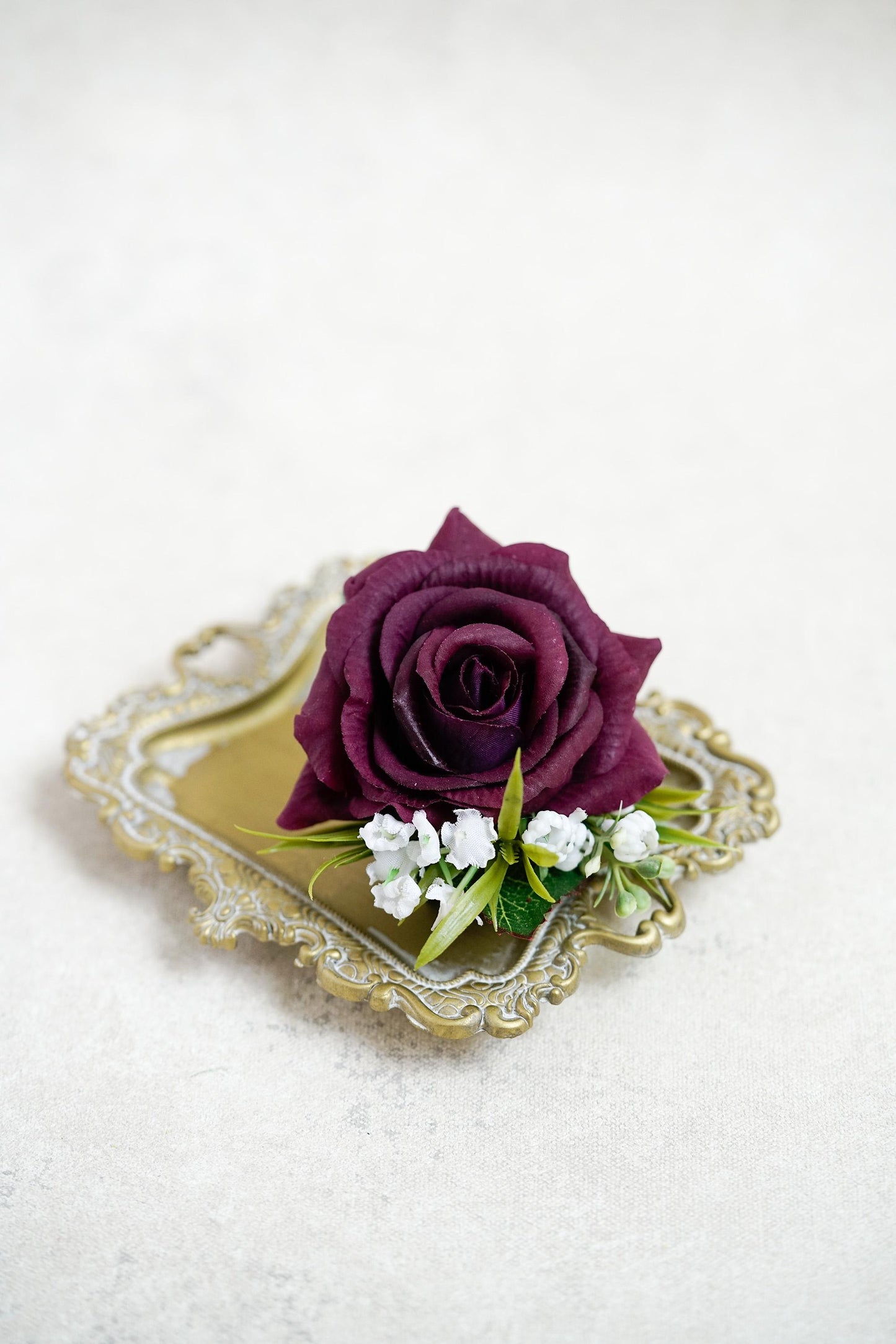 Real Touch Burgundy Red Pearl Bracelet Wrist Rose Corsage Gift For Mom, Bridesmaid, Wedding Bridal Accessories, Boho Boutonnieres Prom