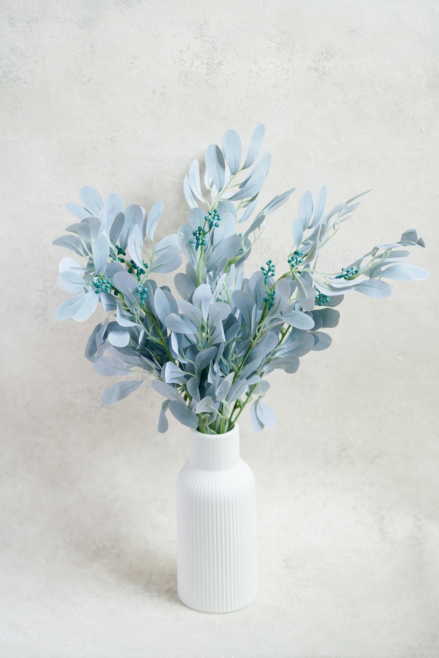 Fabric Jujube Branch, Artificial Grey Green Jujube Leaves, Silk Jujube Gift for Her, Wedding, Home Decor, DIY Floral Arch, Table Centerpiece