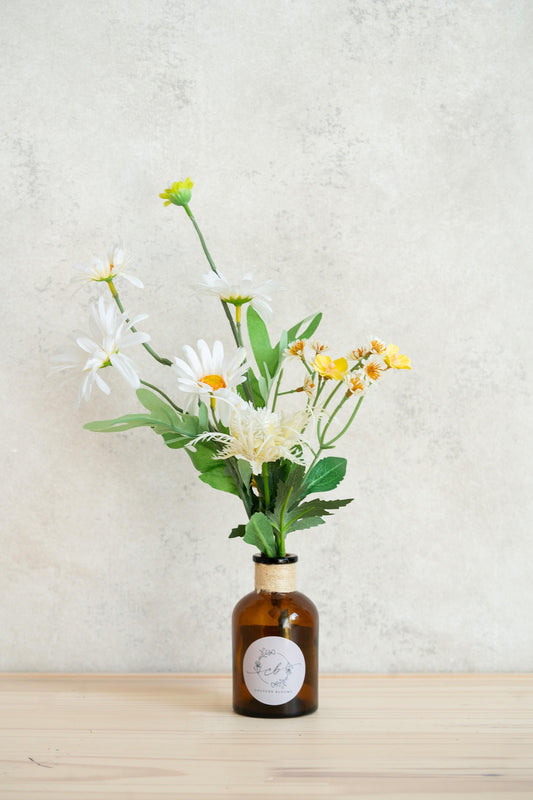 3 Bunches Daisy Flower Bouquet Gift, Silk Cosmos Flower Bouquet Gift For Home Decor, Flower Ornaments For Wedding Bouquet, Flower Girl Gift