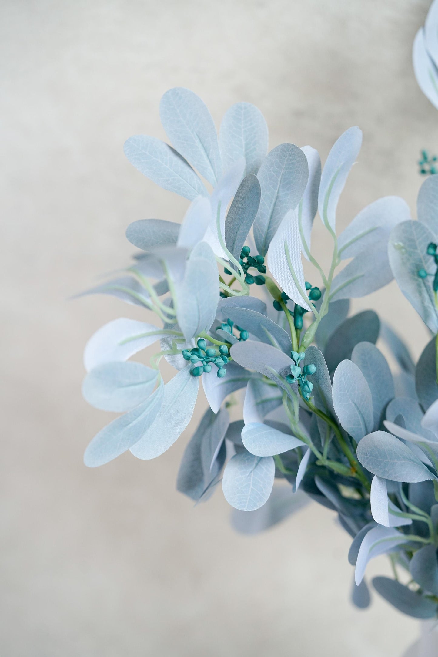 Fabric Jujube Branch, Artificial Grey Green Jujube Leaves, Silk Jujube Gift for Her, Wedding, Home Decor, DIY Floral Arch, Table Centerpiece