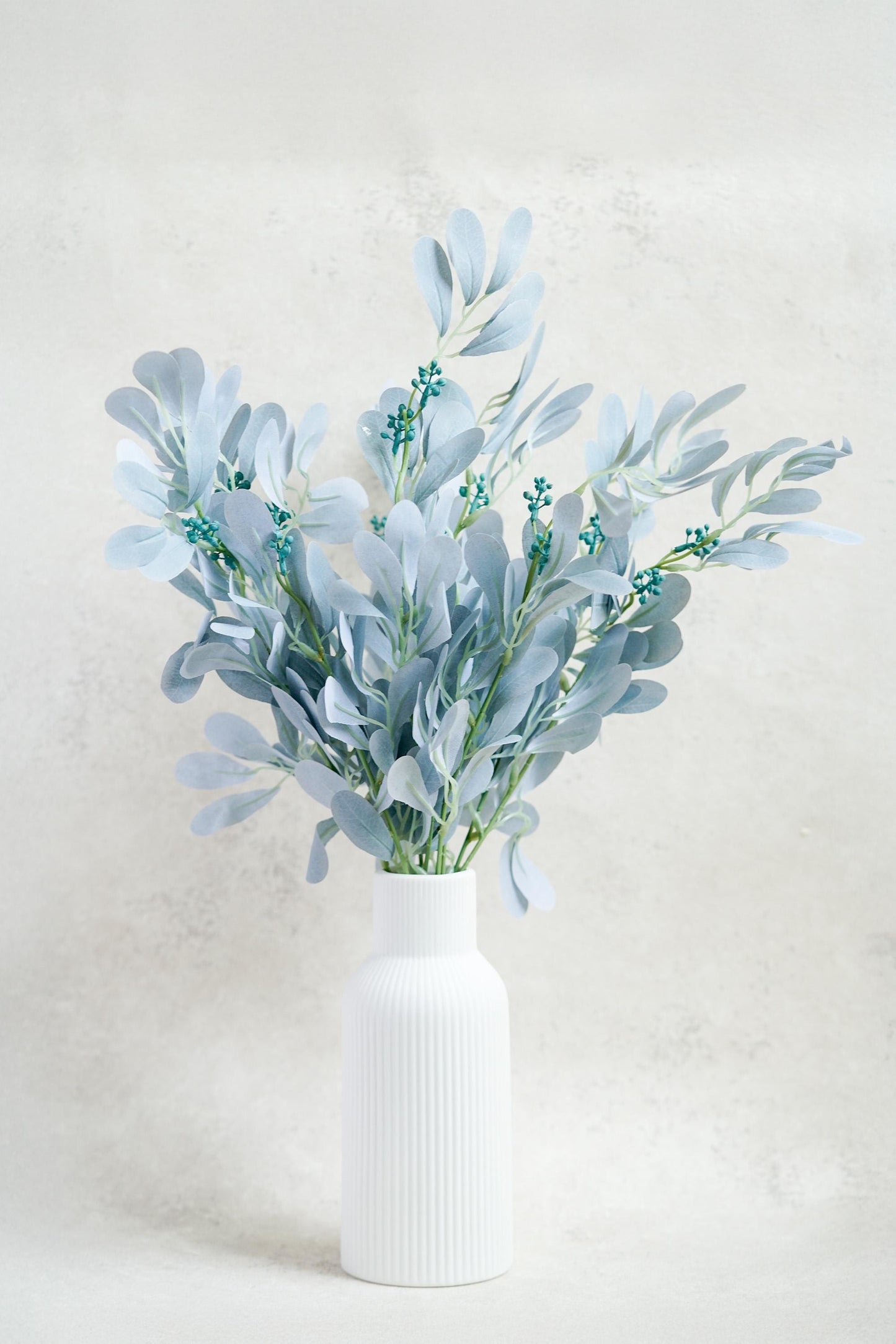 Fabric Jujube Branch, Artificial Grey Green Jujube Leaves, Silk Jujube Gift for Her, Wedding, Home Decor, DIY Floral Arch, Table Centerpiece