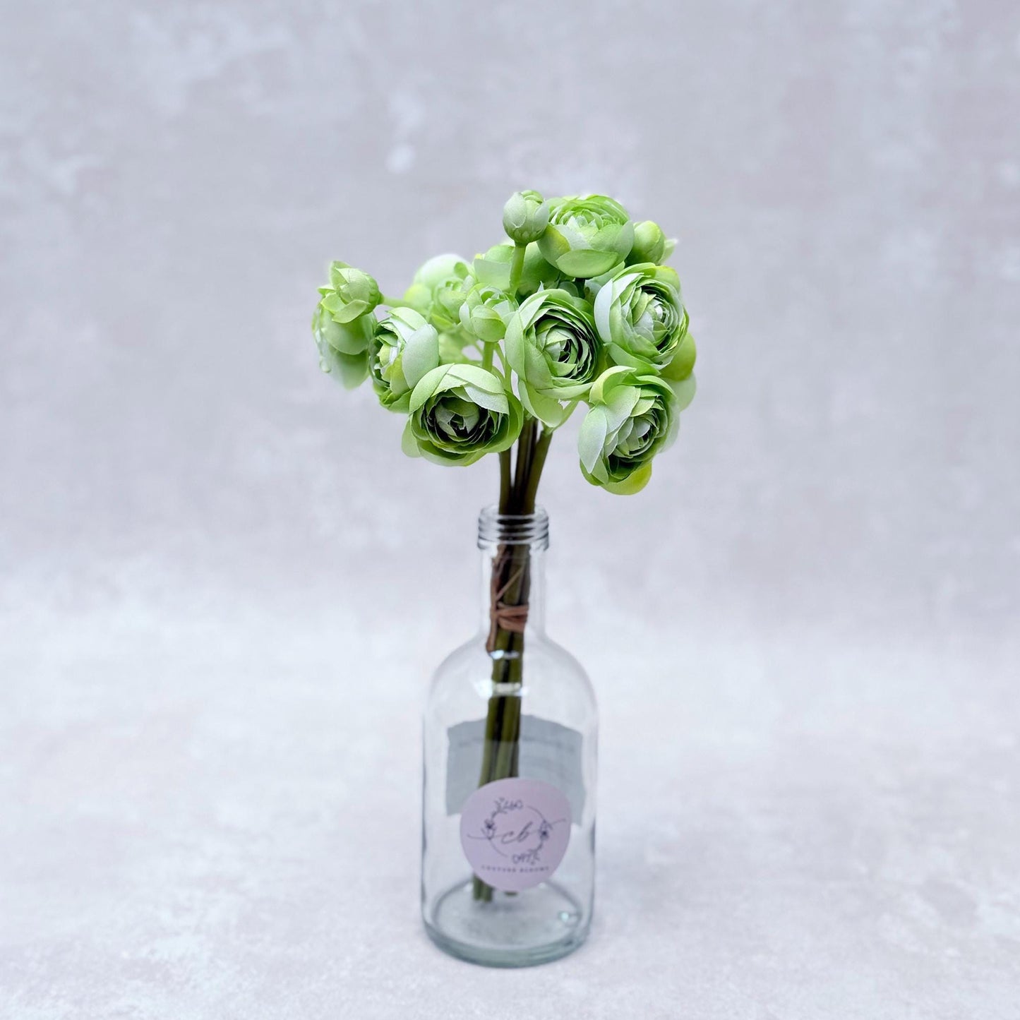 Spring Green Rose Stems – Faux Flower Bundle Perfect For DIY Wedding Bouquet, Wreath, Silk Ranunculus Centerpiece, Crafts & Arrangements