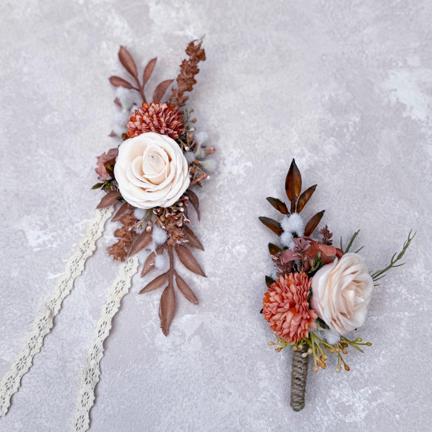 Surprising Wildflower Pearl Bracelet Gift For Back To School Party Boutonniere, Gift For Bridesmaid Bridal Accessories, Best Man Boutonniere