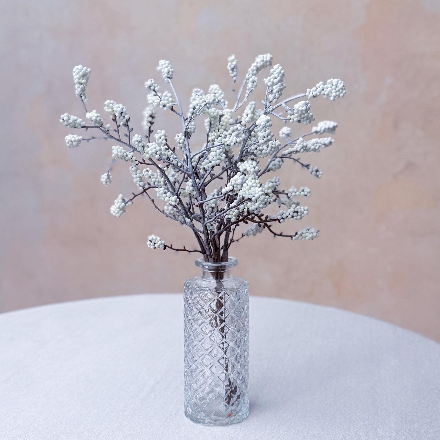 Wild Heather Sprays Bunch, Foam Heather Stems, Foam Berry Sprays for Fall Wedding, Christmas Wreath, Floral Arrangements, Home Decor